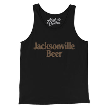 Jacksonville Beer Men/Unisex Tank Top-Allegiant Goods Co. Vintage Sports Apparel