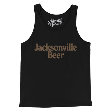 Jacksonville Beer Men/Unisex Tank Top-Allegiant Goods Co. Vintage Sports Apparel