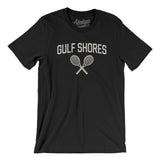 Gulf Shores Tennis Men/Unisex T-Shirt-Black-Allegiant Goods Co. Vintage Sports Apparel