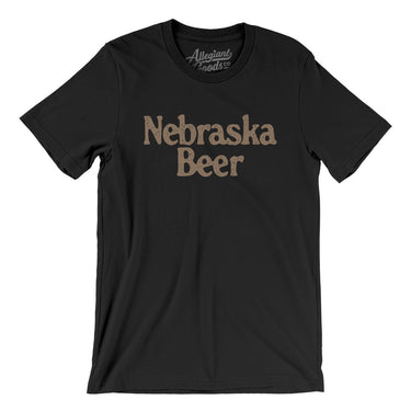Nebraska Beer Men/Unisex T-Shirt-Allegiant Goods Co. Vintage Sports Apparel