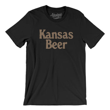 Kansas Beer Men/Unisex T-Shirt-Allegiant Goods Co. Vintage Sports Apparel