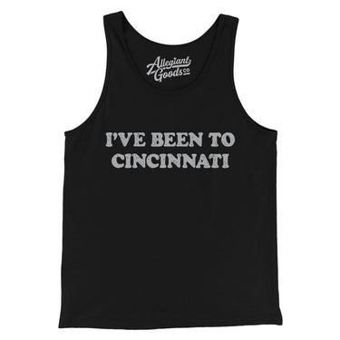 I've Been To Cincinnati Men/Unisex Tank Top-Allegiant Goods Co. Vintage Sports Apparel
