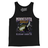 Minnesota Football Throwback Mascot Men/Unisex Tank Top-Allegiant Goods Co. Vintage Sports Apparel