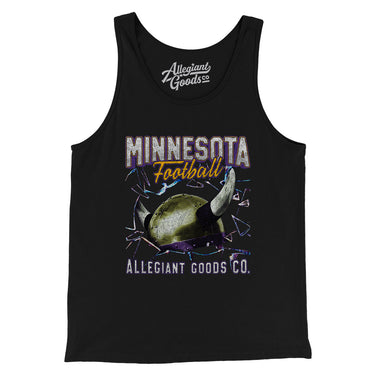 Minnesota Football Throwback Mascot Men/Unisex Tank Top-Allegiant Goods Co. Vintage Sports Apparel