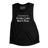 I've Been To Crater Lake National Park Women's Flowey Scoopneck Muscle Tank-Allegiant Goods Co. Vintage Sports Apparel