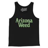Arizona Weed Men/Unisex Tank Top-Black-Allegiant Goods Co. Vintage Sports Apparel