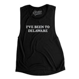 I've Been To Delaware Women's Flowey Scoopneck Muscle Tank-Allegiant Goods Co. Vintage Sports Apparel