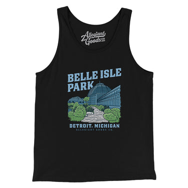 Belle Isle Park Men/Unisex Tank Top-Allegiant Goods Co. Vintage Sports Apparel