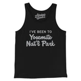 I've Been To Yosemite National Park Men/Unisex Tank Top-Black-Allegiant Goods Co. Vintage Sports Apparel