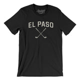 El Paso Golf Men/Unisex T-Shirt-Black-Allegiant Goods Co. Vintage Sports Apparel