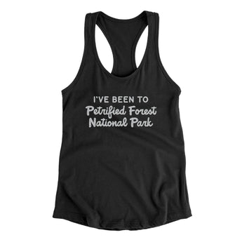 I've Been To Petrified Forest National Park Women's Racerback Tank-Allegiant Goods Co. Vintage Sports Apparel