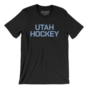 Utah Hockey Men/Unisex T-Shirt-Allegiant Goods Co. Vintage Sports Apparel