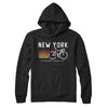 New York Cycling Hoodie-Black-Allegiant Goods Co. Vintage Sports Apparel