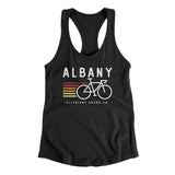 Albany Cycling Women's Racerback Tank-Allegiant Goods Co. Vintage Sports Apparel