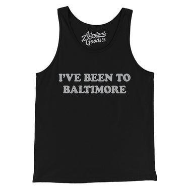 I've Been To Baltimore Men/Unisex Tank Top-Allegiant Goods Co. Vintage Sports Apparel