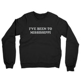 I've Been To Mississippi Midweight French Terry Crewneck Sweatshirt-Allegiant Goods Co. Vintage Sports Apparel