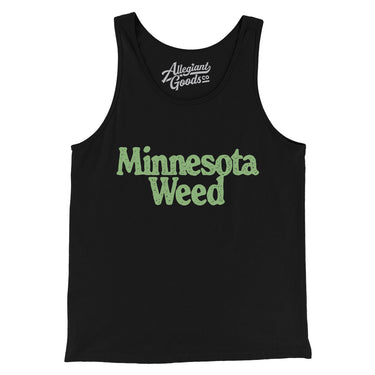 Minnesota Weed Men/Unisex Tank Top-Allegiant Goods Co. Vintage Sports Apparel