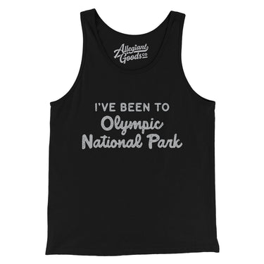 I've Been To Olympic National Park Men/Unisex Tank Top-Allegiant Goods Co. Vintage Sports Apparel