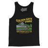 Golden Gate Park Men/Unisex Tank Top-Black-Allegiant Goods Co. Vintage Sports Apparel