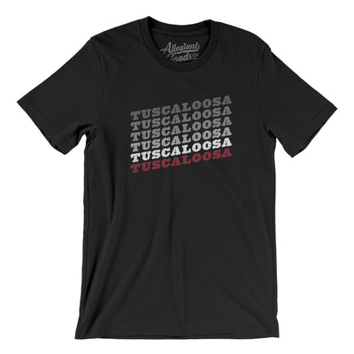 Tuscaloosa Vintage Repeat Men/Unisex T-Shirt-Black-Allegiant Goods Co. Vintage Sports Apparel