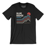 Blue Ridge Georgia Men/Unisex T-Shirt-Black-Allegiant Goods Co. Vintage Sports Apparel