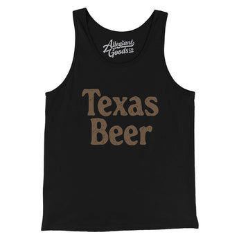Texas Beer Men/Unisex Tank Top-Allegiant Goods Co. Vintage Sports Apparel