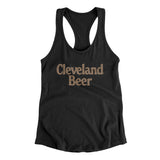 Cleveland Beer Women's Racerback Tank-Allegiant Goods Co. Vintage Sports Apparel