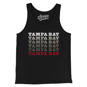 Tampa Bay Repeat Men/Unisex Tank Top-Allegiant Goods Co. Vintage Sports Apparel