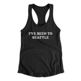 I've Been To Seattle Women's Racerback Tank-Allegiant Goods Co. Vintage Sports Apparel