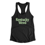 Kentucky Weed Women's Racerback Tank-Allegiant Goods Co. Vintage Sports Apparel