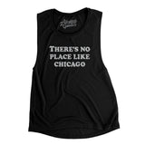 There's No Place Like Chicago Women's Flowey Scoopneck Muscle Tank-Allegiant Goods Co. Vintage Sports Apparel