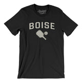 Boise Pickleball Men/Unisex T-Shirt-Black-Allegiant Goods Co. Vintage Sports Apparel