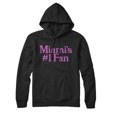 Miami's Number 1 Fan Hoodie-Allegiant Goods Co. Vintage Sports Apparel