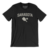 Sarasota Pickleball Men/Unisex T-Shirt-Black-Allegiant Goods Co. Vintage Sports Apparel