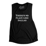 There's No Place Like Dallas Women's Flowey Scoopneck Muscle Tank-Allegiant Goods Co. Vintage Sports Apparel