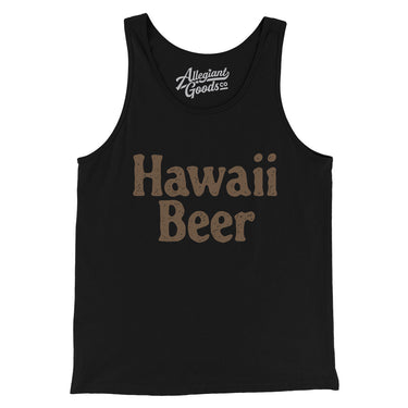 Hawaii Beer Men/Unisex Tank Top-Allegiant Goods Co. Vintage Sports Apparel