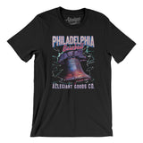 Philadelphia Baseball Throwback Mascot Men/Unisex T-Shirt-Black-Allegiant Goods Co. Vintage Sports Apparel