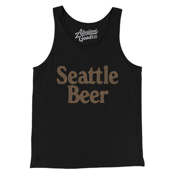 Seattle Beer Men/Unisex Tank Top-Allegiant Goods Co. Vintage Sports Apparel