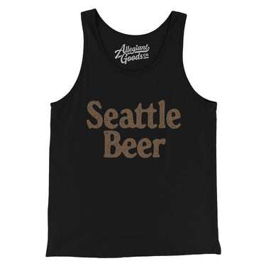 Seattle Beer Men/Unisex Tank Top-Allegiant Goods Co. Vintage Sports Apparel