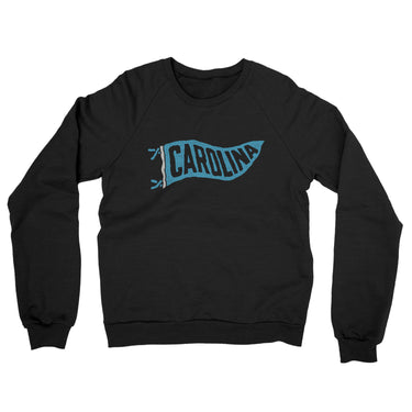 Carolina Pennant Midweight French Terry Crewneck Sweatshirt-Allegiant Goods Co. Vintage Sports Apparel