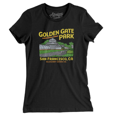 Golden Gate Park Women's T-Shirt-Allegiant Goods Co. Vintage Sports Apparel