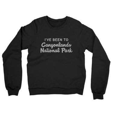 I've Been To Canyonlands National Park Midweight French Terry Crewneck Sweatshirt-Allegiant Goods Co. Vintage Sports Apparel