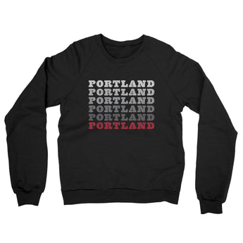 Portland Repeat Midweight French Terry Crewneck Sweatshirt-Allegiant Goods Co. Vintage Sports Apparel