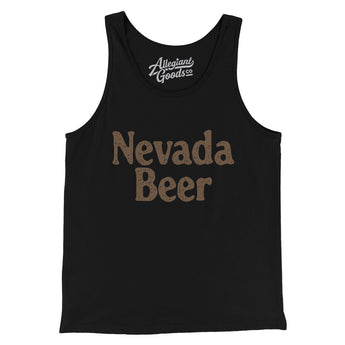 Nevada Beer Men/Unisex Tank Top-Allegiant Goods Co. Vintage Sports Apparel