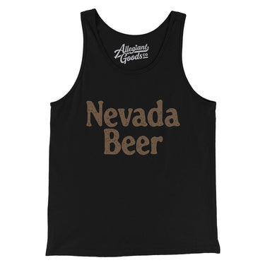 Nevada Beer Men/Unisex Tank Top-Allegiant Goods Co. Vintage Sports Apparel