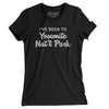 I've Been To Yosemite National Park Women's T-Shirt-Black-Allegiant Goods Co. Vintage Sports Apparel