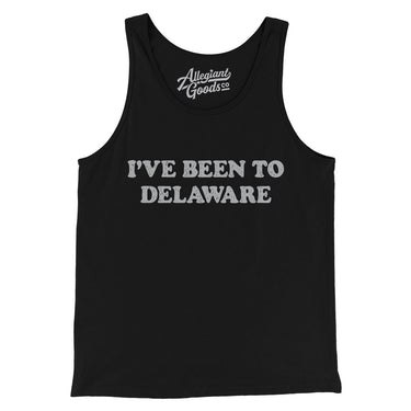 I've Been To Delaware Men/Unisex Tank Top-Allegiant Goods Co. Vintage Sports Apparel