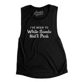 I've Been To White Sands National Park Women's Flowey Scoopneck Muscle Tank-Black-Allegiant Goods Co. Vintage Sports Apparel
