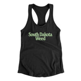 South Dakota Weed Women's Racerback Tank-Allegiant Goods Co. Vintage Sports Apparel