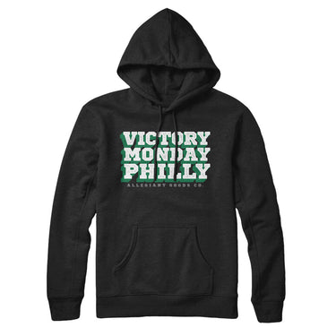 Victory Monday Philly Hoodie-Allegiant Goods Co. Vintage Sports Apparel